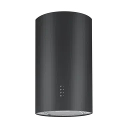 elica CIRCLE ISLAND 350 NERO 35cm 1000m3/hr Ducted Ceiling Mounted Chimney with Soft Touch Electronic Control (Black)-image-46