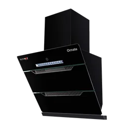 BLOWHOT Ornate BAC 60cm 1300m3/hr Ducted Auto Clean Wall Mounted Chimney with Feather Touch Control (Black)-75