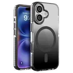 GRIPP Dusk TPU Back Cover for Apple iPhone 16 Plus (MagSafe Compatible, Black)-picture-43