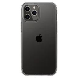 spigen Crystal Hybrid TPU & Polycarbonate Back Cover for Apple iPhone 12 Pro Max (Mil Grade Protection, Clear)-picture-32