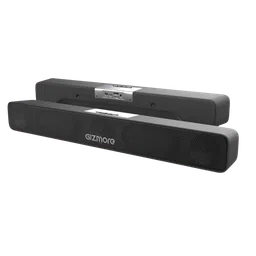 GIZmore Gizbar 900 10W Bluetooth Soundbar (Booming Bass, 2.0 Channel, Black)-image-3