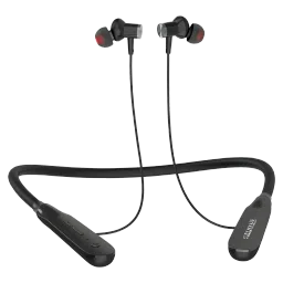 Croma Neckband with Environmental Noise Cancellation (IPX4 Water Resistant, 10mm Driver, Black)-picture-9