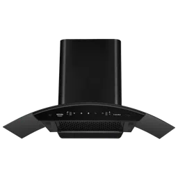 Kutchina FRESHY 90cm 1350m3/hr Ducted Wall Mounted Chimney with Filterless Technology (Black)-image-56