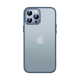 Inbase Luxe Matte Back Cover for Apple iPhone 14 Pro (Anti-Microbial, Blue)-picture-3