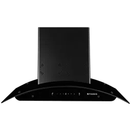 FABER Hood Ellora 3D IN HC SC BF BK 90cm 1400m3/hr Ducted Auto Clean Wall Mounted Chimney with Baffle Filter (Black)-image-85
