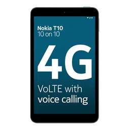 NOKIA T10 Wi-Fi+4G Android 12 Tablet (8 Inch, 4GB RAM, 64GB ROM, Ocean Blue)-0