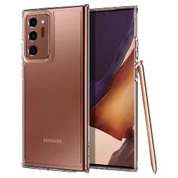 spigen Back Cover for SAMSUNG Galaxy Note 20 Ultra (Wireless Charging Compatible, Crystal)-picture-26