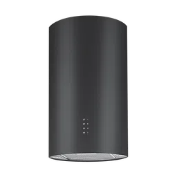 elica CIRCLE ISLAND 350 NERO 35cm 1000m3/hr Ducted Ceiling Mounted Chimney with Soft Touch Electronic Control (Stainless Steel)-image-47