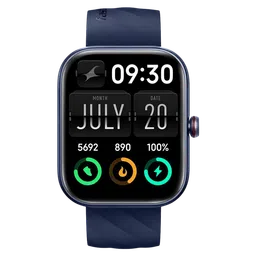fastrack Kruz Plus Smartwatch with Functional Crown (48.5mm Super HD Display, Blue Strap)-24