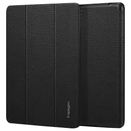 spigen Urban Fit TPU, Polyurethane Leather Case Cover for Apple iPad 10.2 Inch (9th, 8th & 7th Gen) (Built-in Kickstand, Black)-picture-7