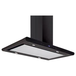 elica ISMART GALAXY EDS ISLAND LTW 90 NERO 90cm Ductless Ceiling Mounted Chimney with Motion Sensor (Black)-image-59
