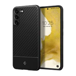 Spigen Core Armor TPU Back Cover for SAMSUNG Galaxy S22 5G (Mil-Grade Shock Absorbent Layer, Matte Black)-picture-11