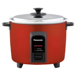 Panasonic Warmer Series 2.2 Litre Electric Rice Cooker with Keep Warm Function (Red)-14