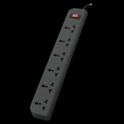belkin 2M 6 Outlet Surge Protector (F9E600ZB, Grey)-image-2