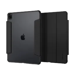 spigen Ultra Hybrid Pro Polycarbonate Back Cover for Apple iPad Pro 12.9 Inch (Apple Pencil Functions, Black)-picture-3