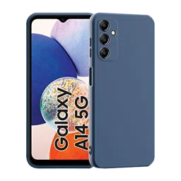 inbase in base S-A54 Silicone Back Cover for Samsung A54 (Camera Protection, Blue)-picture-9