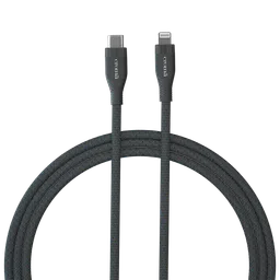 Croma Type C to Lightning 3.9 Feet (1.2M) Cable (Apple Certified, Black)-25