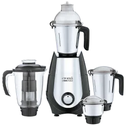 Croma 1000 Watt 4 Jars Mixer Grinder (20000 RPM, Black and Silver)-picture-0