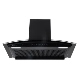 Sunflame Genial 90cm 1350m3/hr Ducted Auto Clean Wall Mounted Chimney with Motion Sensor Control (Black)-image-45