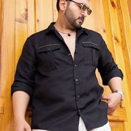 Instafab Plus Men Comfort Opaque Casual Shirt-picture-44