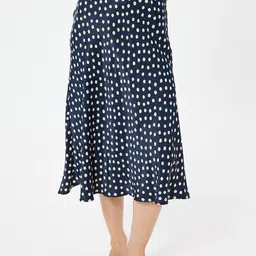 Koton Women Polka Dots Printed A-Line Midi Skirts-picture-6