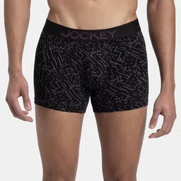 Jockey Men Printed Super Combed Cotton Ultra Soft Trunk FP23-0105-BKP02-image-95