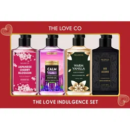 The Love Co Set Of 4 The Indulgence Set Bath and Body Gift Set- 50ml Each-18