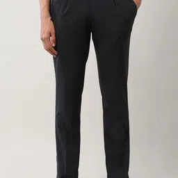 Arrow Men Regular Fit Mid-Rise Pleated Formal Trouser-picture-4
