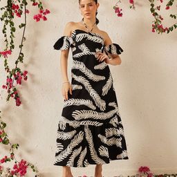 STREET 9 Floral Print Crepe Maxi Dress-picture-32