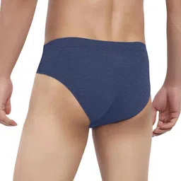 LOGGERHEAD Pack Of 2 Mid-Rise Basic BriefsLHCB001-GREY-NAVY BLUE image 4