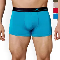 FRENCHIE Men Pack Of 6 Outer Elastic Short Trunks FR-MI-TR-LOWS-1X5-ASTD-S-PO6-image-15