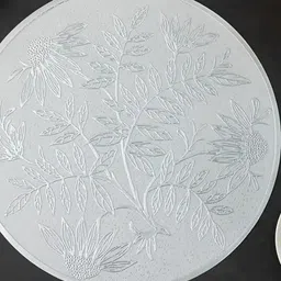 Dakshya Industries 2-Pcs Printed Round Table Placemats-image-57