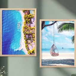 WALLLANE Brown Wood Wall Art-image-13