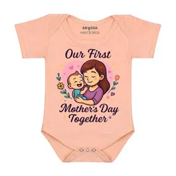 Arvesa Happy Mother Days Printed Bodysuit-50