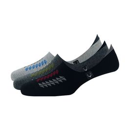 Allen Solly Men Pack Of 3 Patterned Shoe Liners Length Socks-12