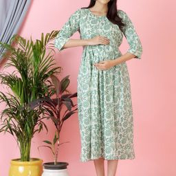 Moda Rapido Floral Print Fit & Flare Maxi Dress-image-14