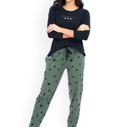 Lotik Women Printed Night suit-image-26
