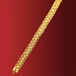 Dynamic Retail Global Men Gold-Plated Link Bracelet-image-26