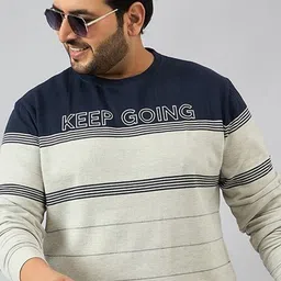 AUSTIVO Men Round Neck Casual Sweatshirt-image-82