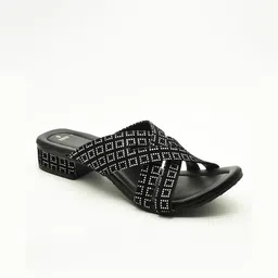 HardWood Women Printed Leather Heels-picture-27