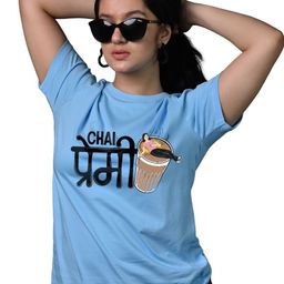 Tedhi Medhi Family Women Graphic Printed Round Neck Cotton T-shirt-image-64