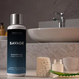 PARADYSE PERFUMES Savege Body Wash With Aloe Vera Gel - 100 ml-12