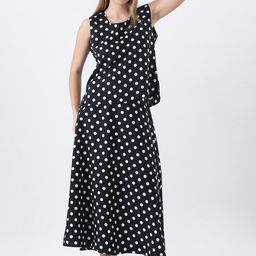 Qurvii Printed Round Neck Top With Skirt Co-Ords-image-33