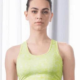 Soie Abstract Workout Bra Full Coverage image 1