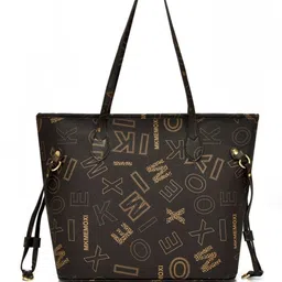 StyleCast Typography Printed Structured Shoulder Bag-picture-7