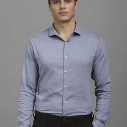 Louis Philippe Sport Men Super Slim Fit Horizontal Striped Casual Shirt-image-40