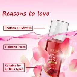 BIOFRESH Set Of 3 Rose & Mint Face Mist - 100 ml Each image 4