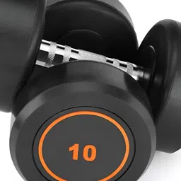 HackerX 2 Pieces Fixed Weight Dumbbells - 2.5Kg Each image 1