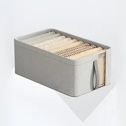 HOUSE OF QUIRK Grey Set of 2 Regular Multi-Utility Organisers image 5