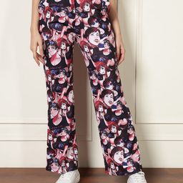TANDUL Women Floral Printed Original Straight Fit Trousers-image-93